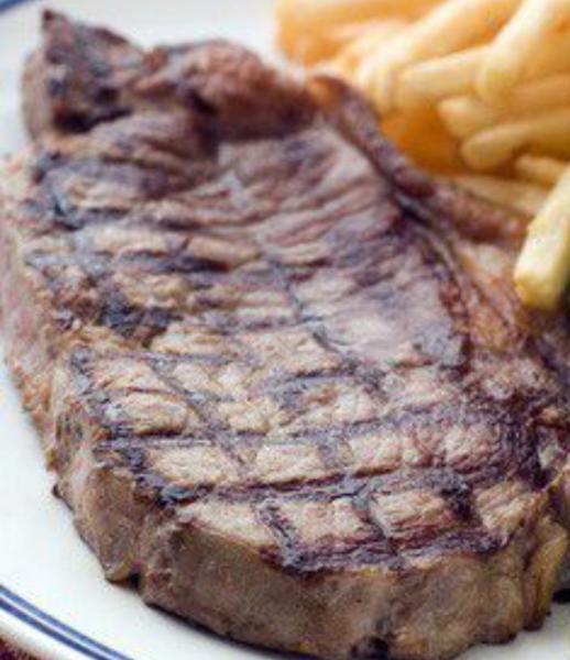 Entrecote, homemade fries and salad, sauce of your choice