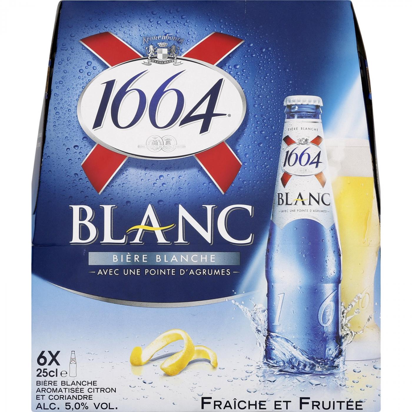1664 White beer 250 ml x 6