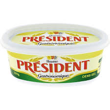 Salted butter President 250 g 
