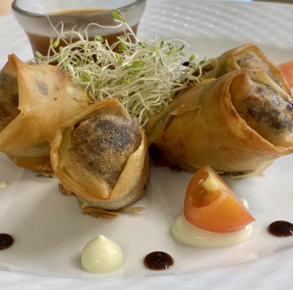 Duck Spring Roll With Coriander