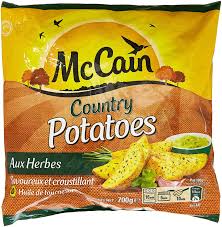 Mc Cain Frites Country Potatoes Herbes 700 g    
