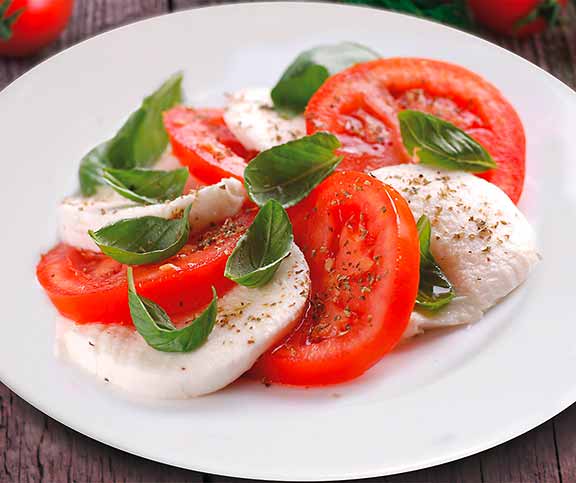 Tomatoes-mozzarella Salad