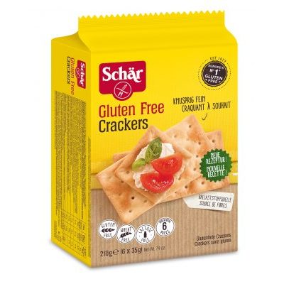 Crackers Gluten Free New 6x35g