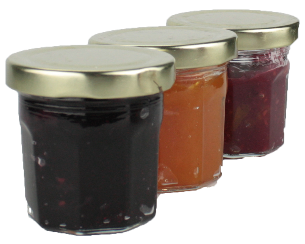 jams, honey and spreads