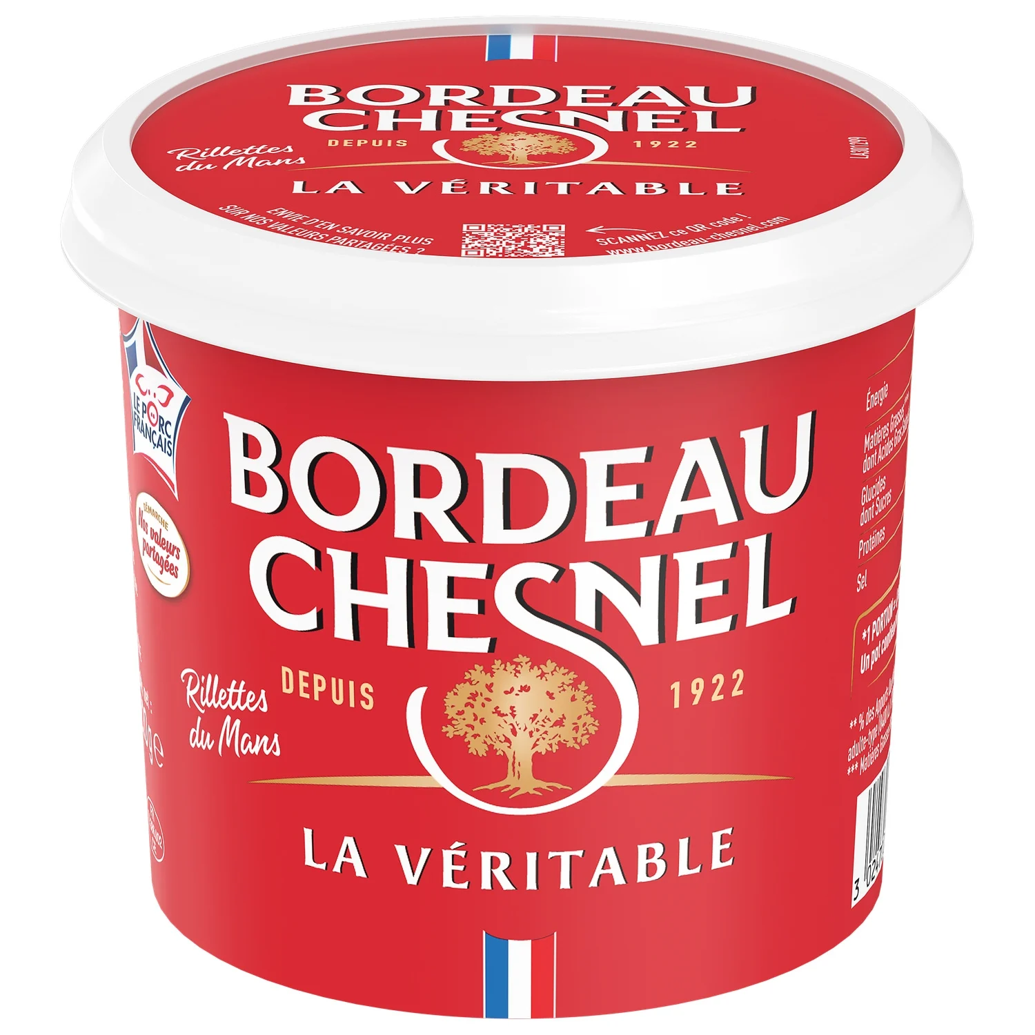 Rillettes du mans la véritable Bordeau Chesnel 
