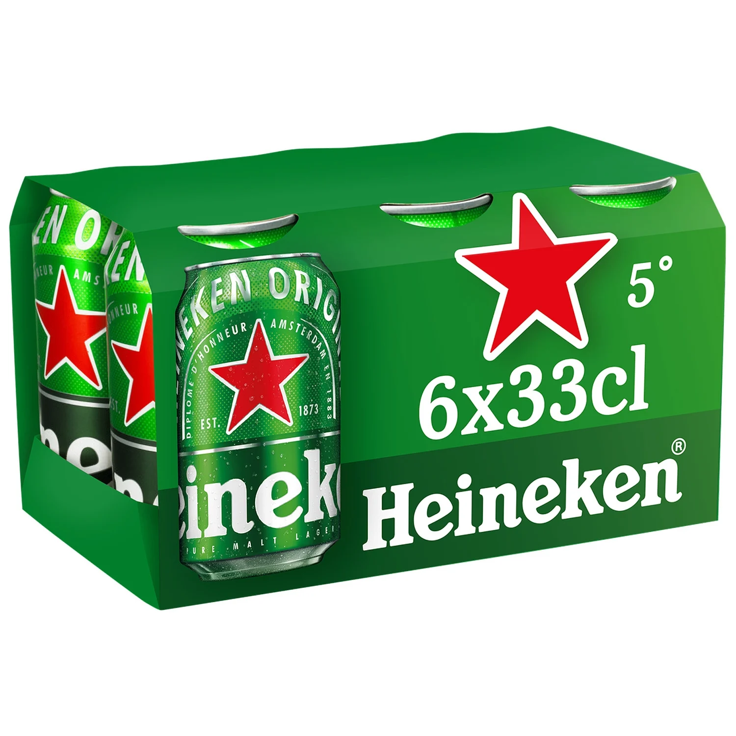 Heineken in 6*33cl cans