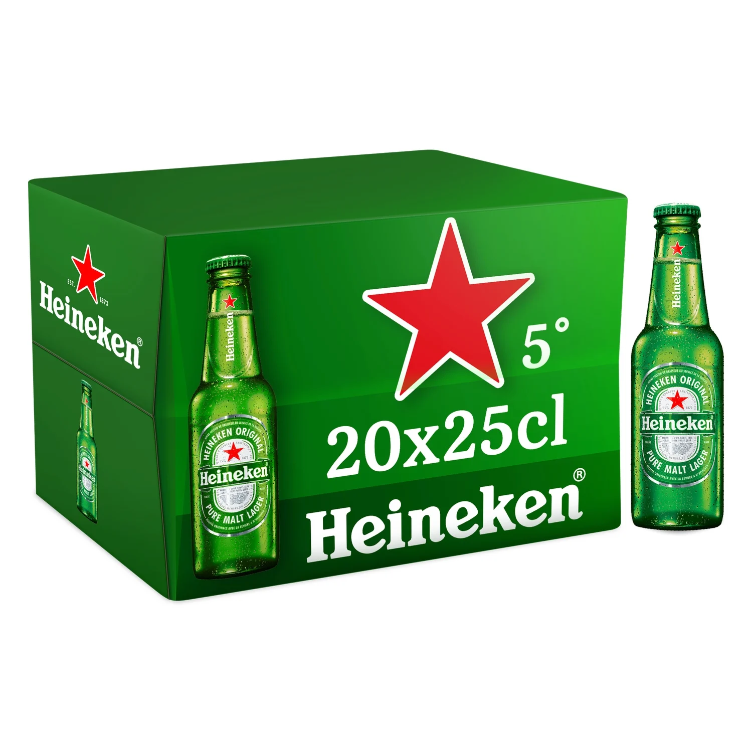 Heineken lager 20x25cl