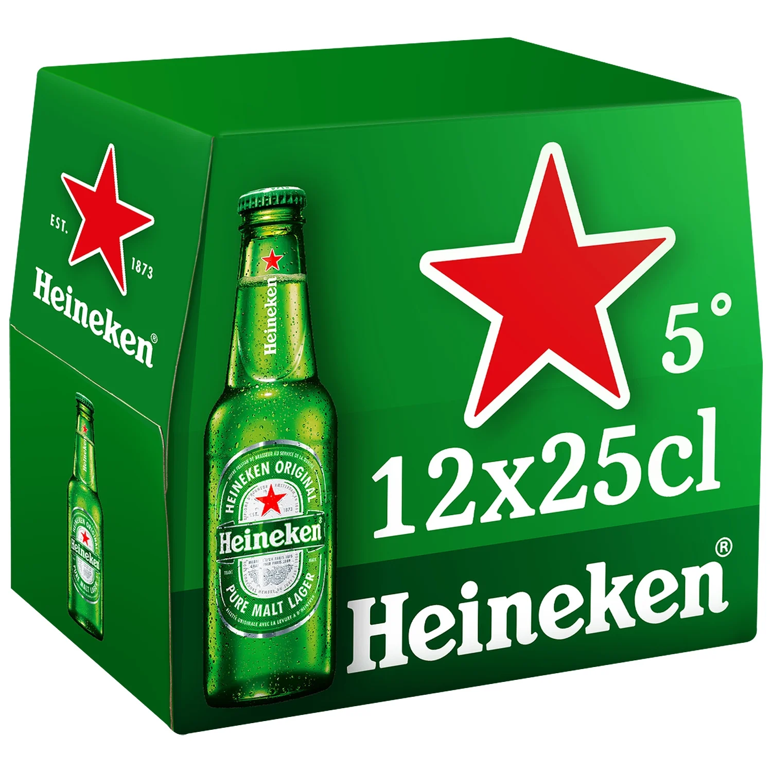 Heineken lager 12*25cl