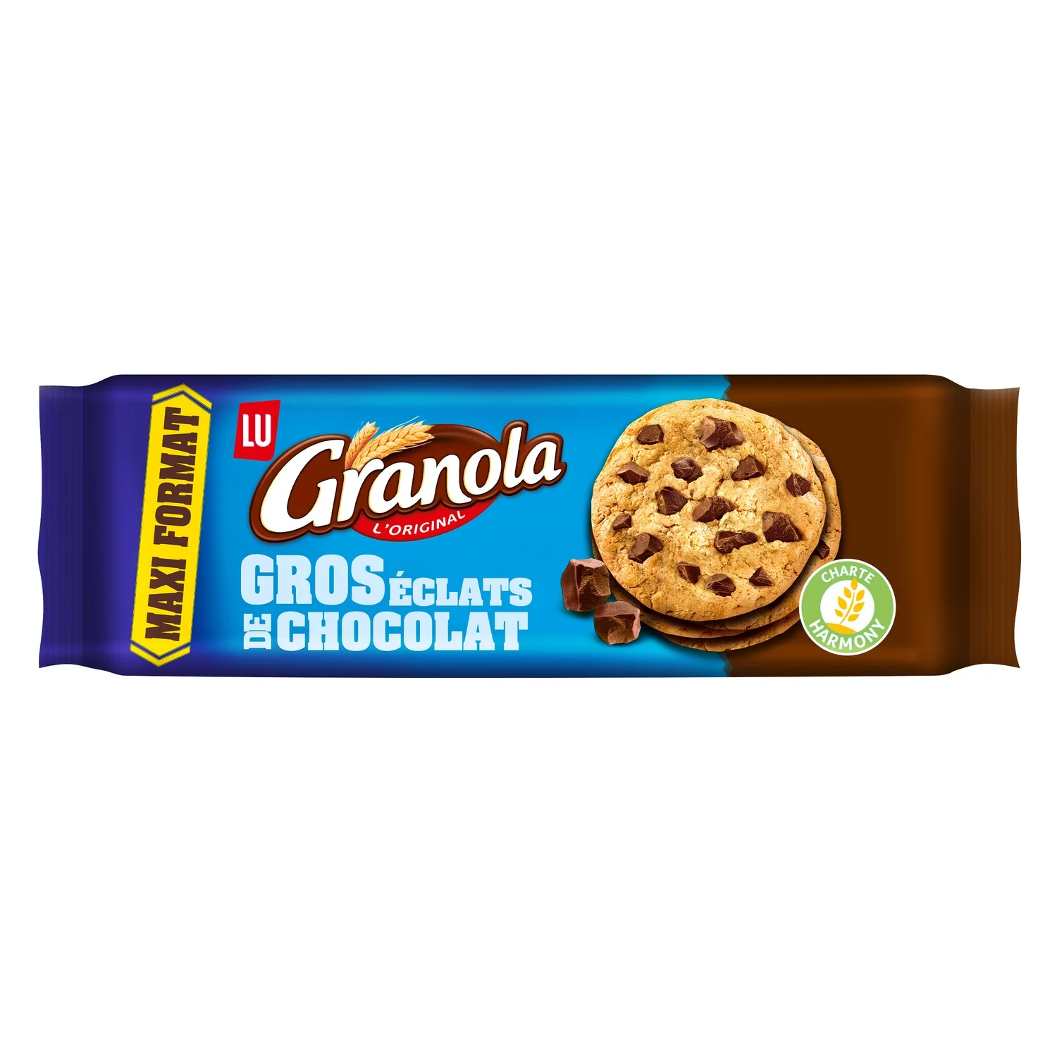 Granola Lu cookies aux gros eclats de chocolat 