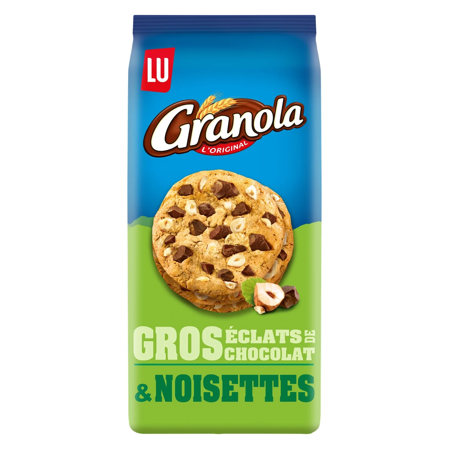 Granola Lu Cookies Chocolat & Noisettes