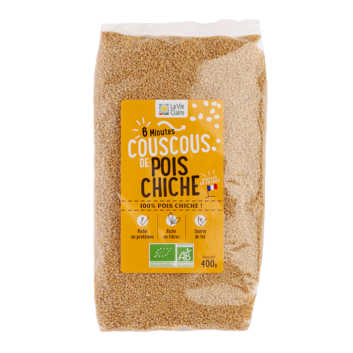 Couscous de pois chiche bio