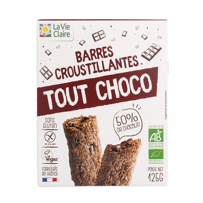 BARRE CROUSTILLANTE TOUT CHOCO