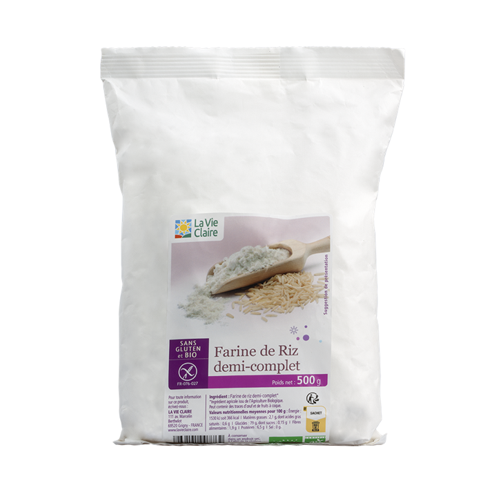 1/2 Whole Grain Rice Flour Ss Gluten