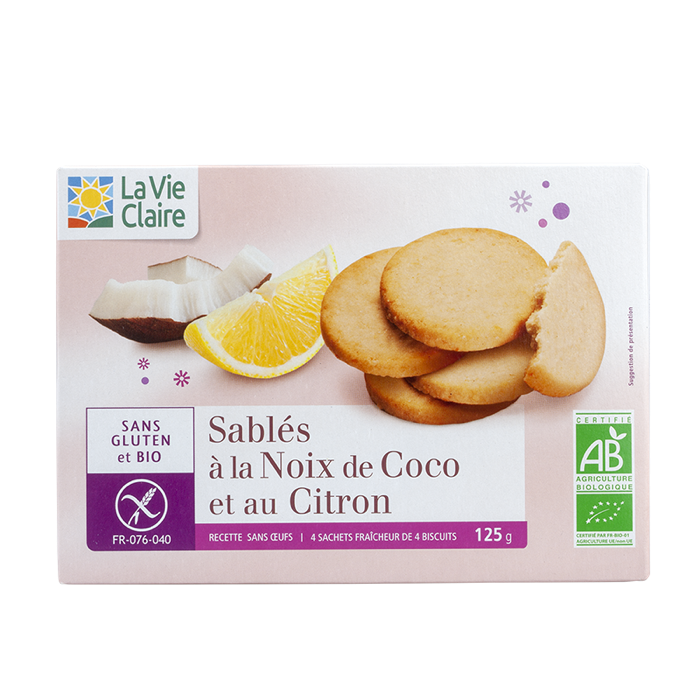 Sands Coconut Lemon Gluten Free Lvc