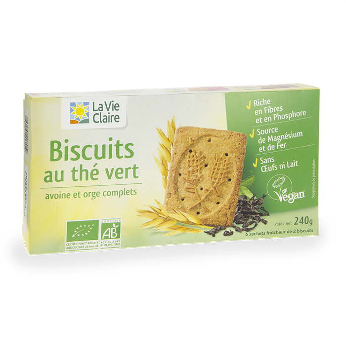 Green Tea Nutrition Biscuits