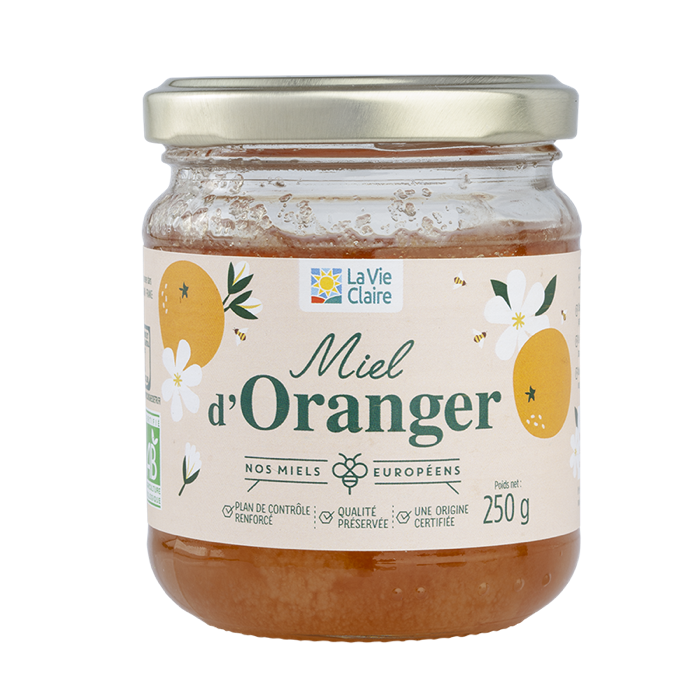 Miel Oranger Italie Bio 250g