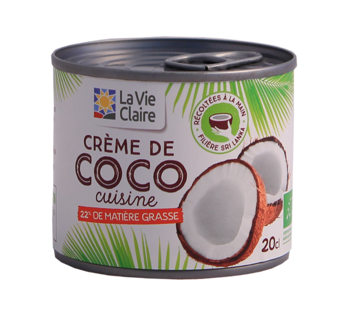 Creme coco cuisine 20 cl