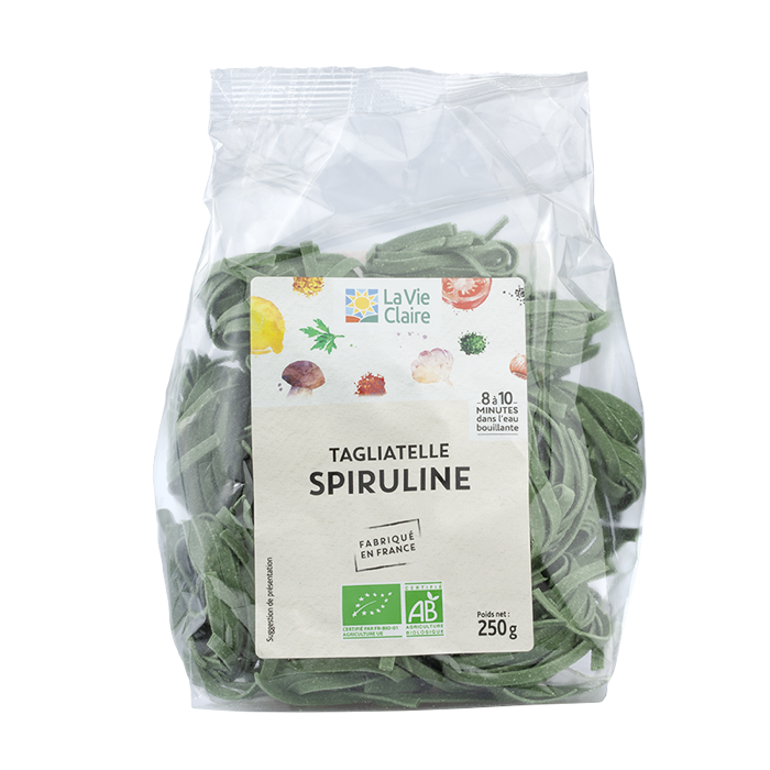 Tagliatelles à la spiruline 250g - La Vie Claire