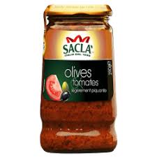 Sacla Sauce Olives & Tomates 290 g 