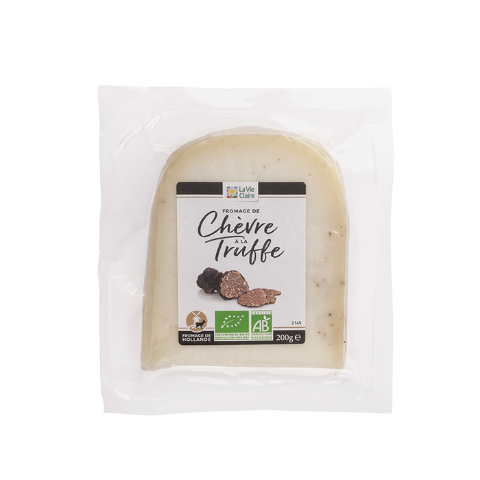 Goat Cheese with Truffle 200g - La Vie Claire