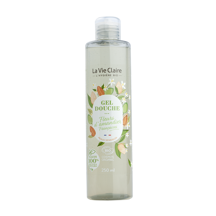 Gel douche aux fleurs d'amandier bio 250ml - La Vie Claire