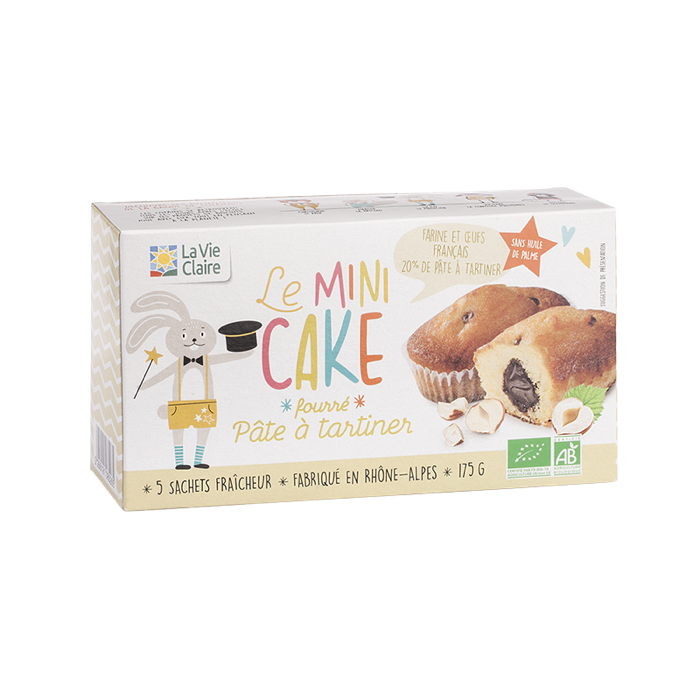 Mini Cake Fourre Pate A Tartiner Bio