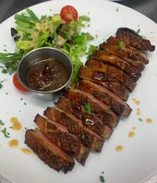 Whole French Duck Breast And Honey Sauce