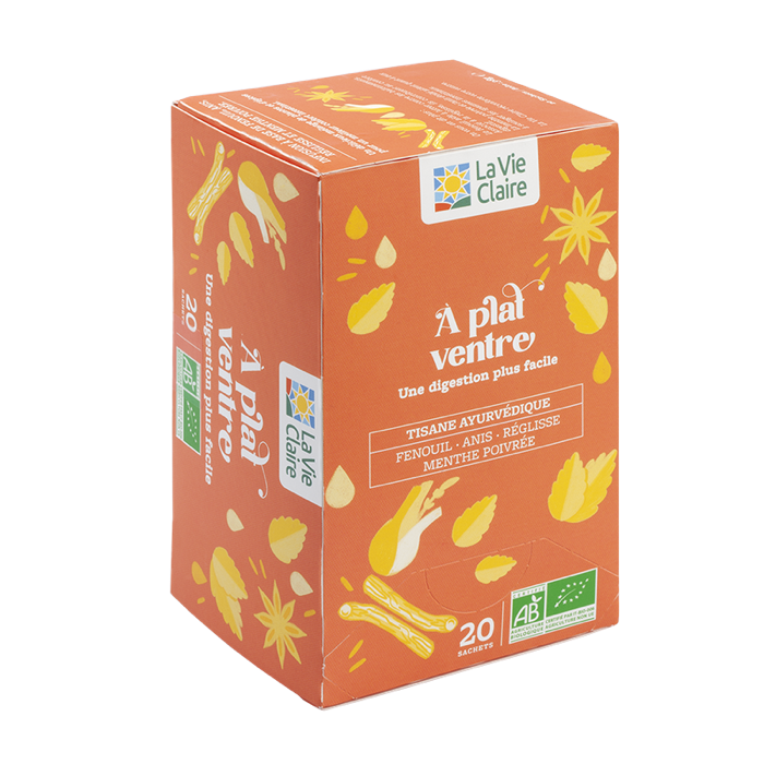 Tisane à plat ventre 20 sachets - La Vie Claire