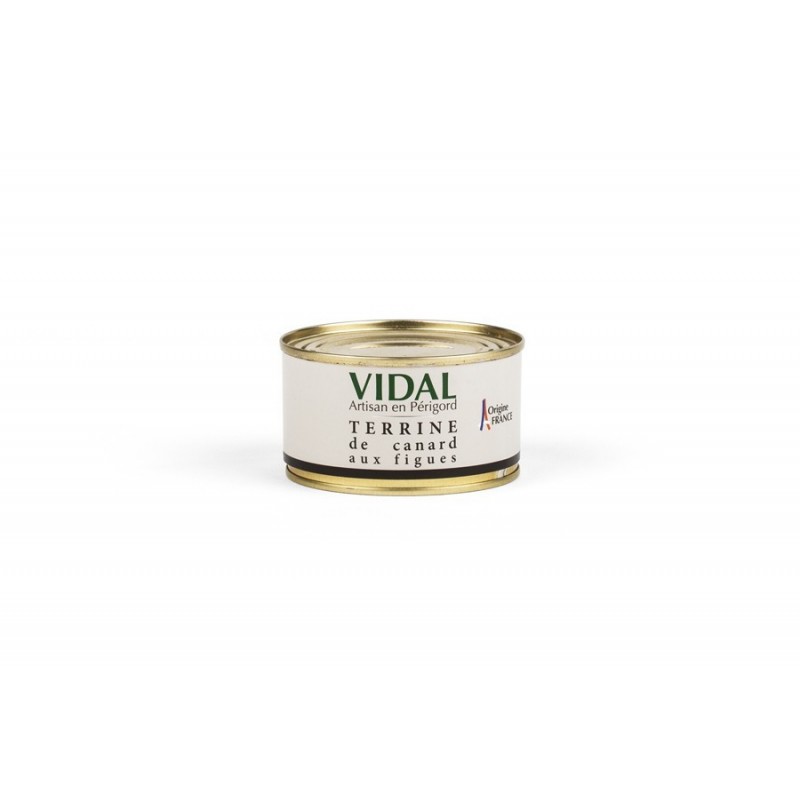 Vidal Terrine Canard Figues 130 g  