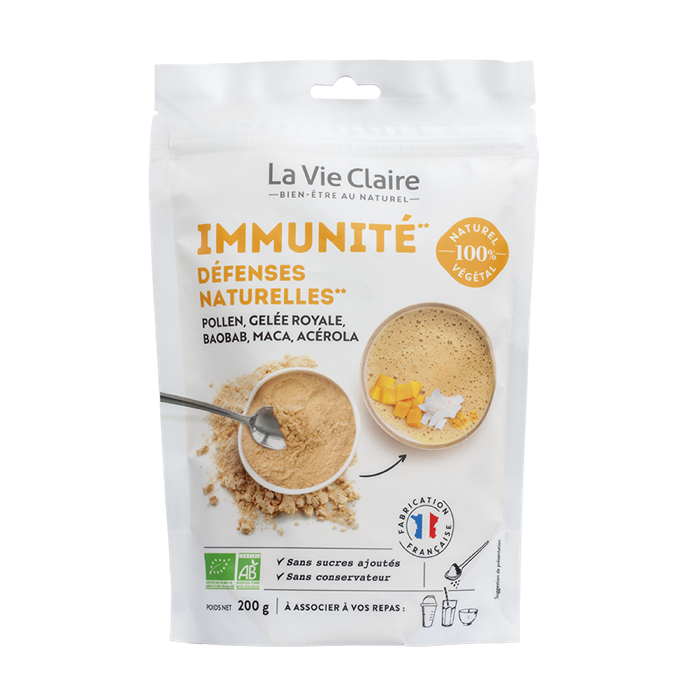 Organic Immunity Powder 200g - Natural defences - La Vie Claire