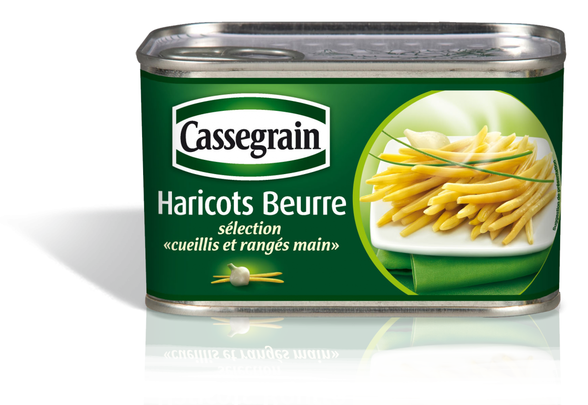 Cassegrain Haricots Beurre 210 g