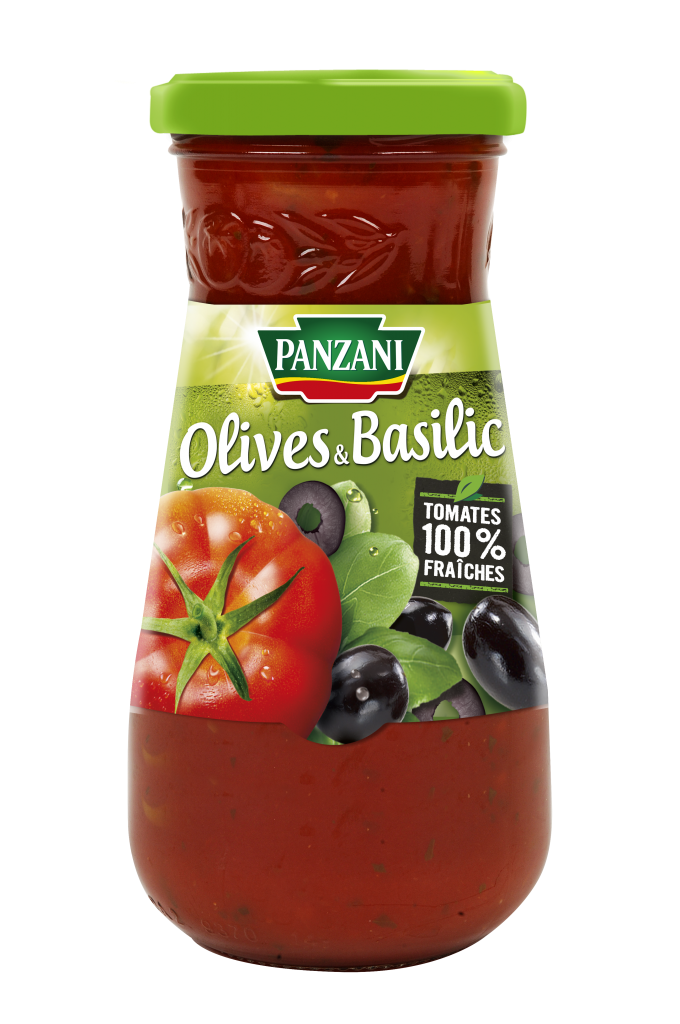 Panzani Sauce Olives & Basilic 400 g 