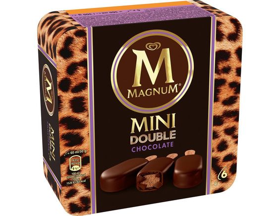 Magnum Ice Cream Doble Chocolate x 6