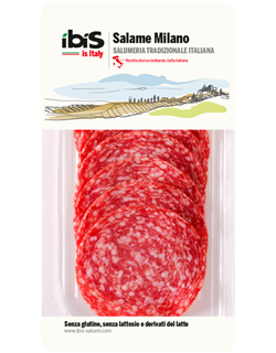 Ibis Gourmet Salame Milano Tranche 110 g