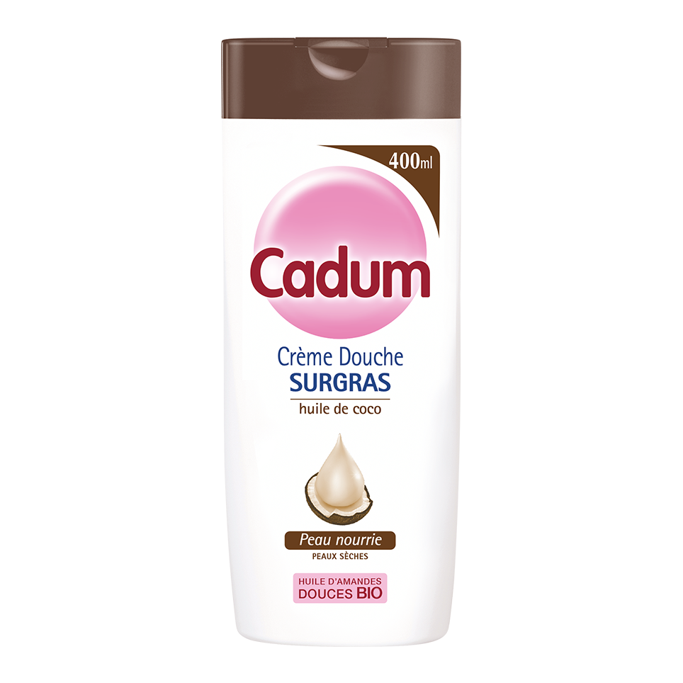 Cadum Surgras Shower Cream Coco 400 ml