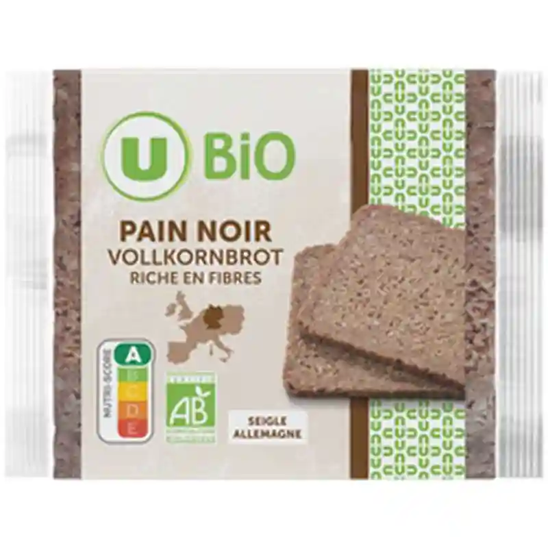 Pain noir bio U
