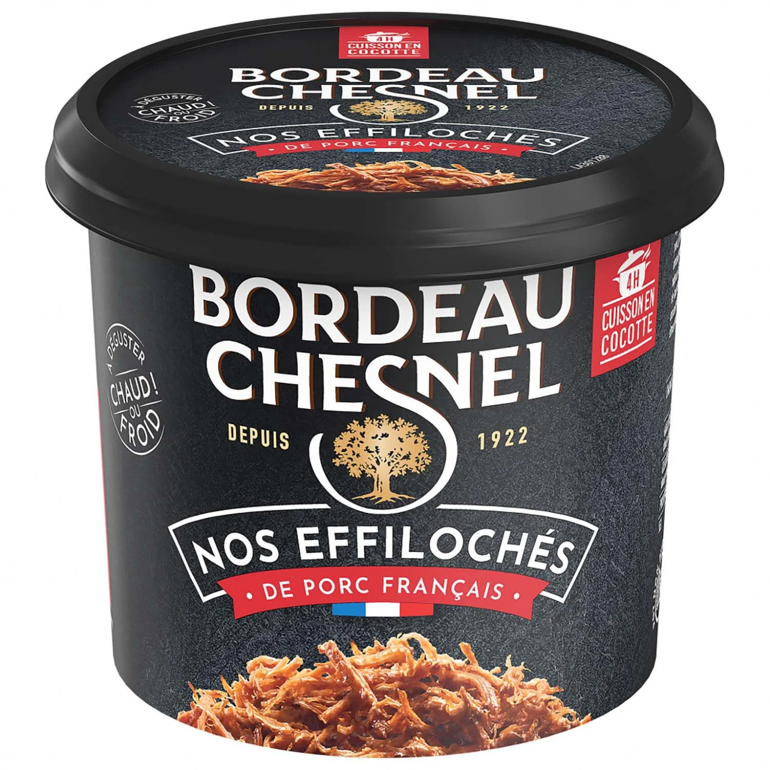 Effilochés de porc Bordeau Chesnel