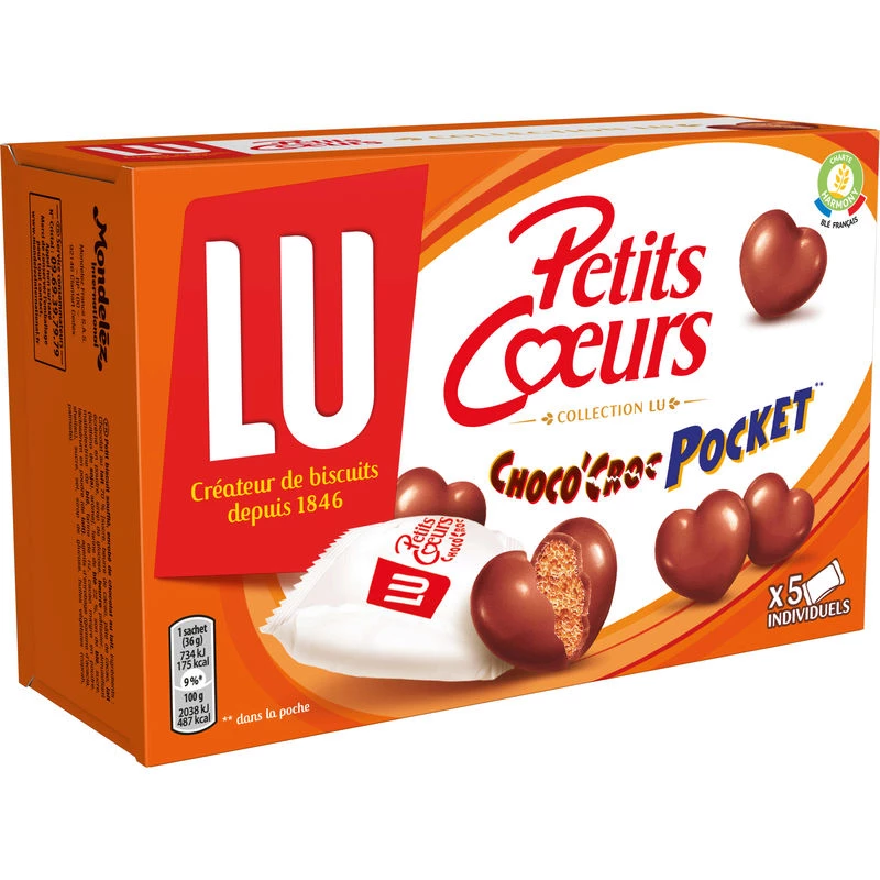 Petits coeurs Lu