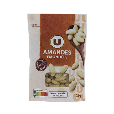 Shelled almonds U