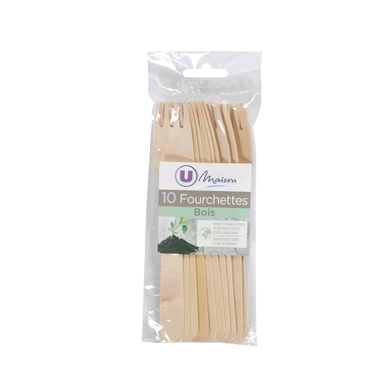 Fourchette en bois U