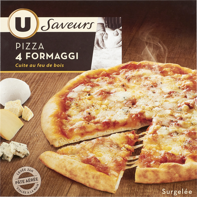 Pizza aux quatres fromages U 
