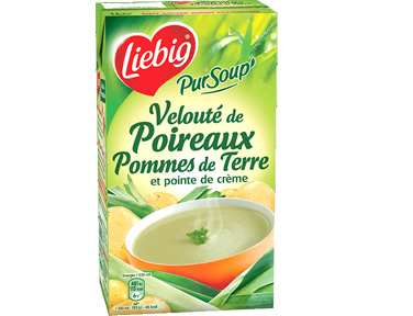 Liebig Soupe Velouté Poireaux PDT 1 L