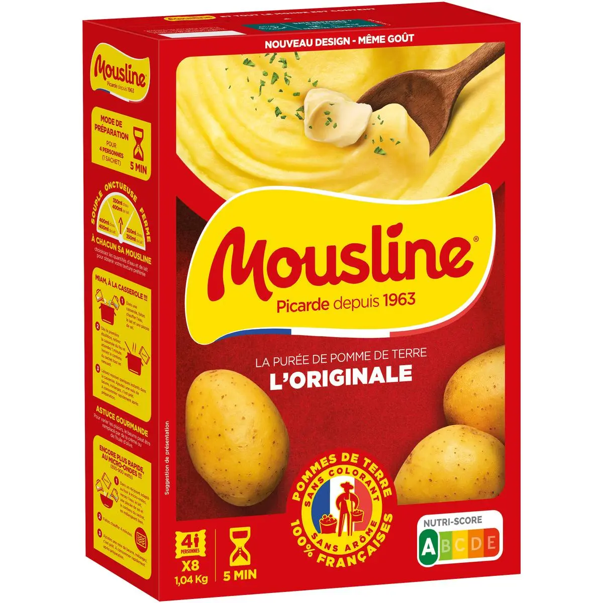 Plain Mousline purée
