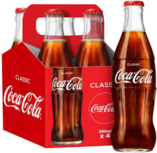 Coca-Cola Original Taste Botle Verre 237 ml x 6