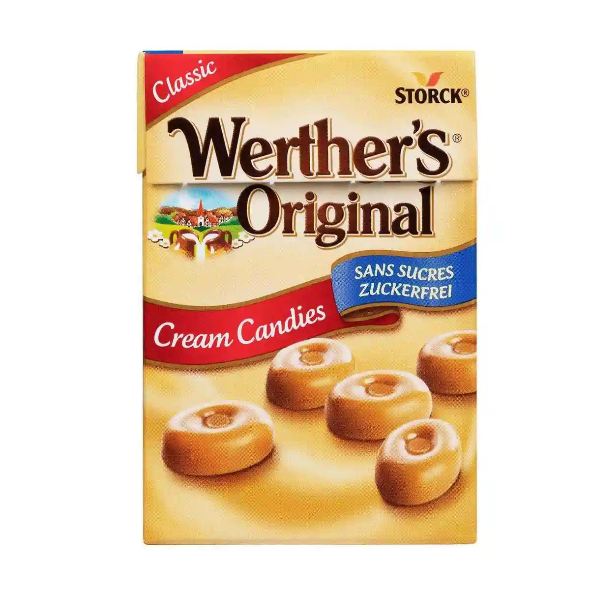 Werthers Original bonbons sans sucres à la crème 
