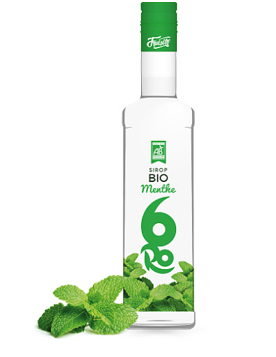 6RO Organic Mint Syrup 500 ml 