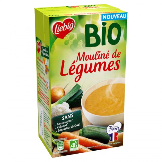 Liebig Soupe Mouline Légumes Bio 1 L 