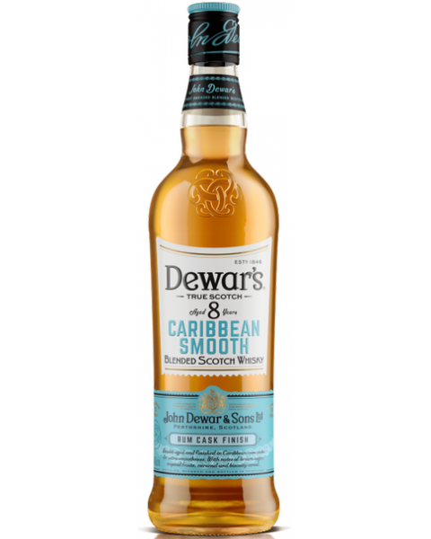 Dewar's caribbean smooth 8ans 75 cl