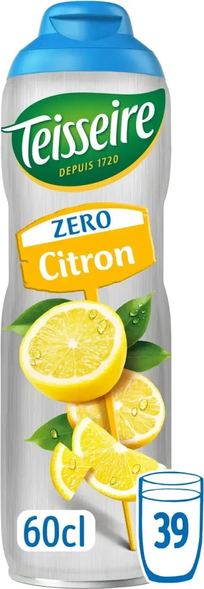 Teisseire zero sugar lemon syrup
