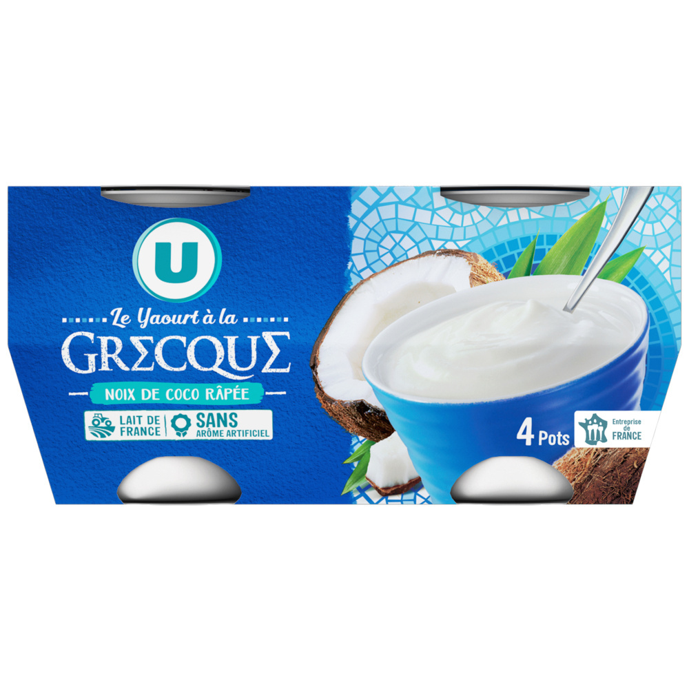 Yaourt à la grecque coco U